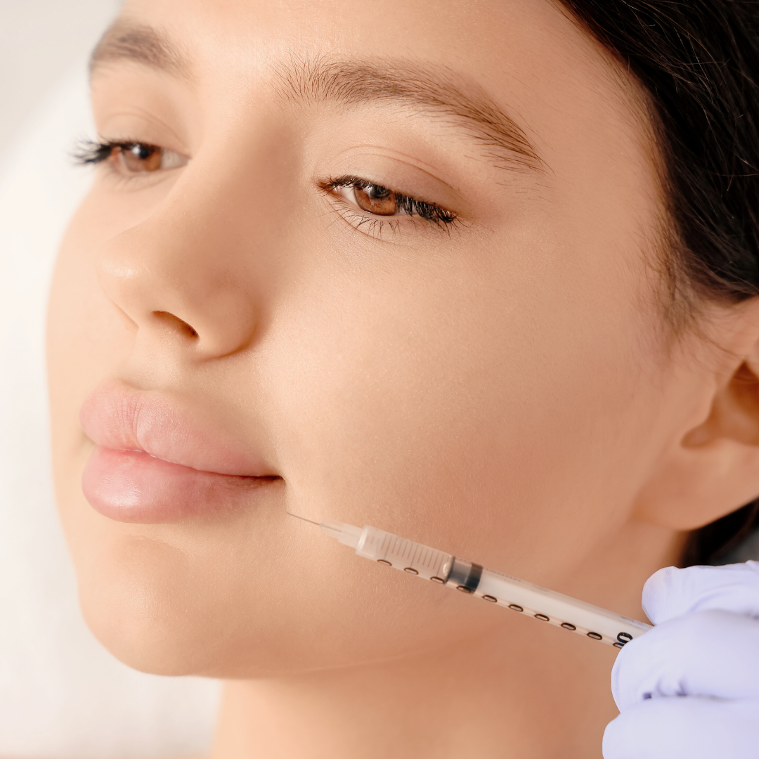 Lip and facial fillers at Ksthetics Injectables in Toronto to enhance lips, cheeks, and facial volume for a natural look.